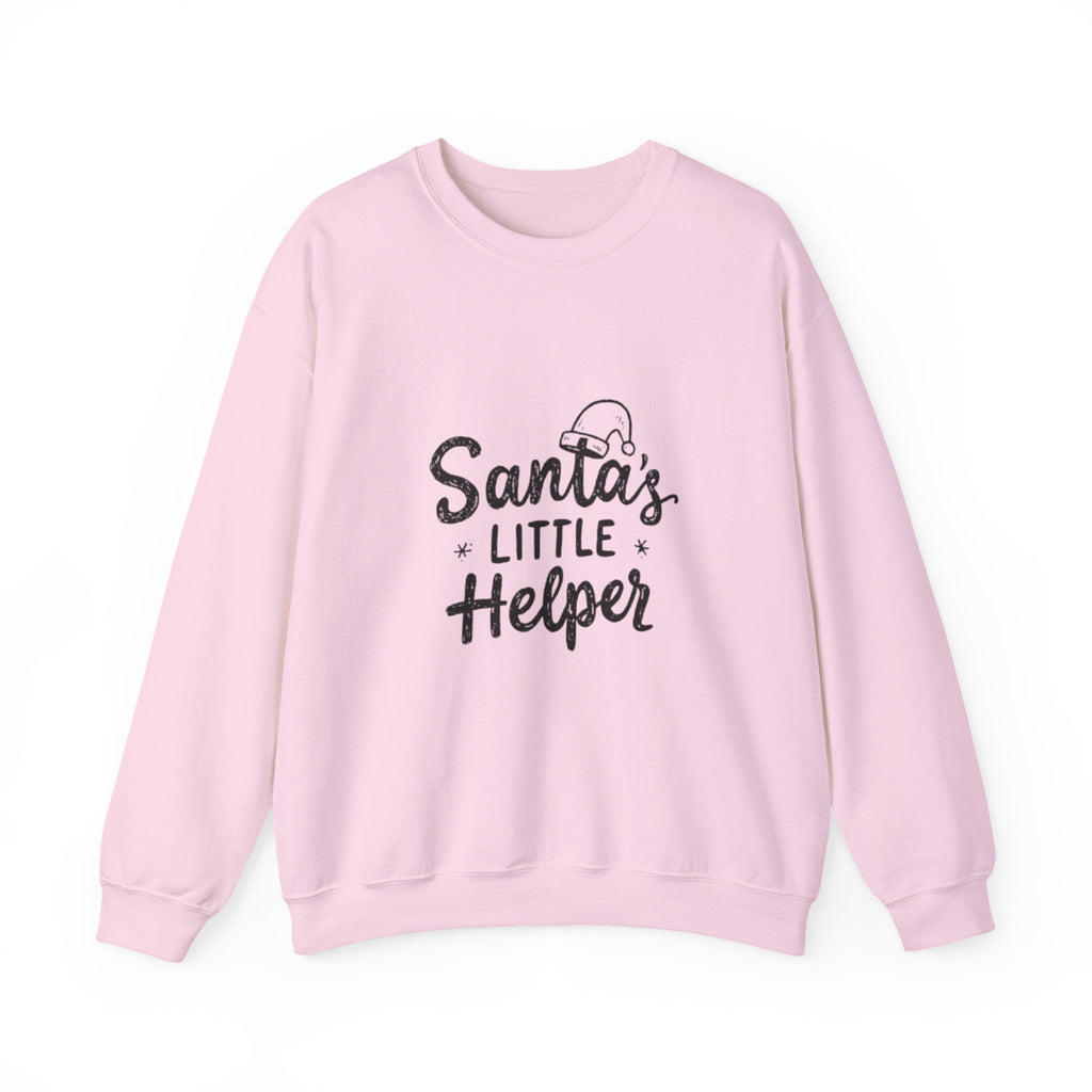 Santa's Little Helper Sweatshirt – Holiday Crewneck for Kids & Family