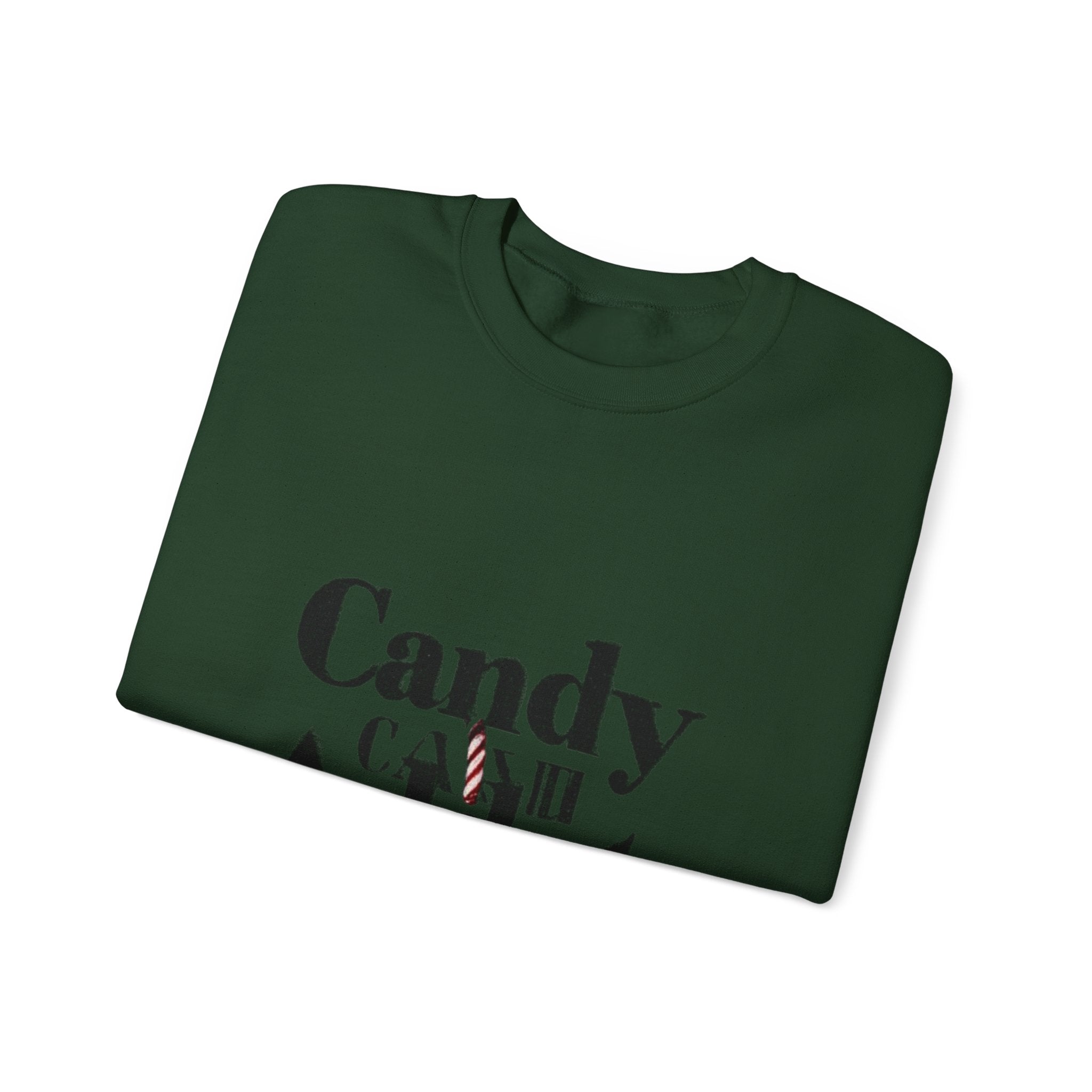 Candy Addict Sweatshirt – Retro Typography Candy Lover Crewneck