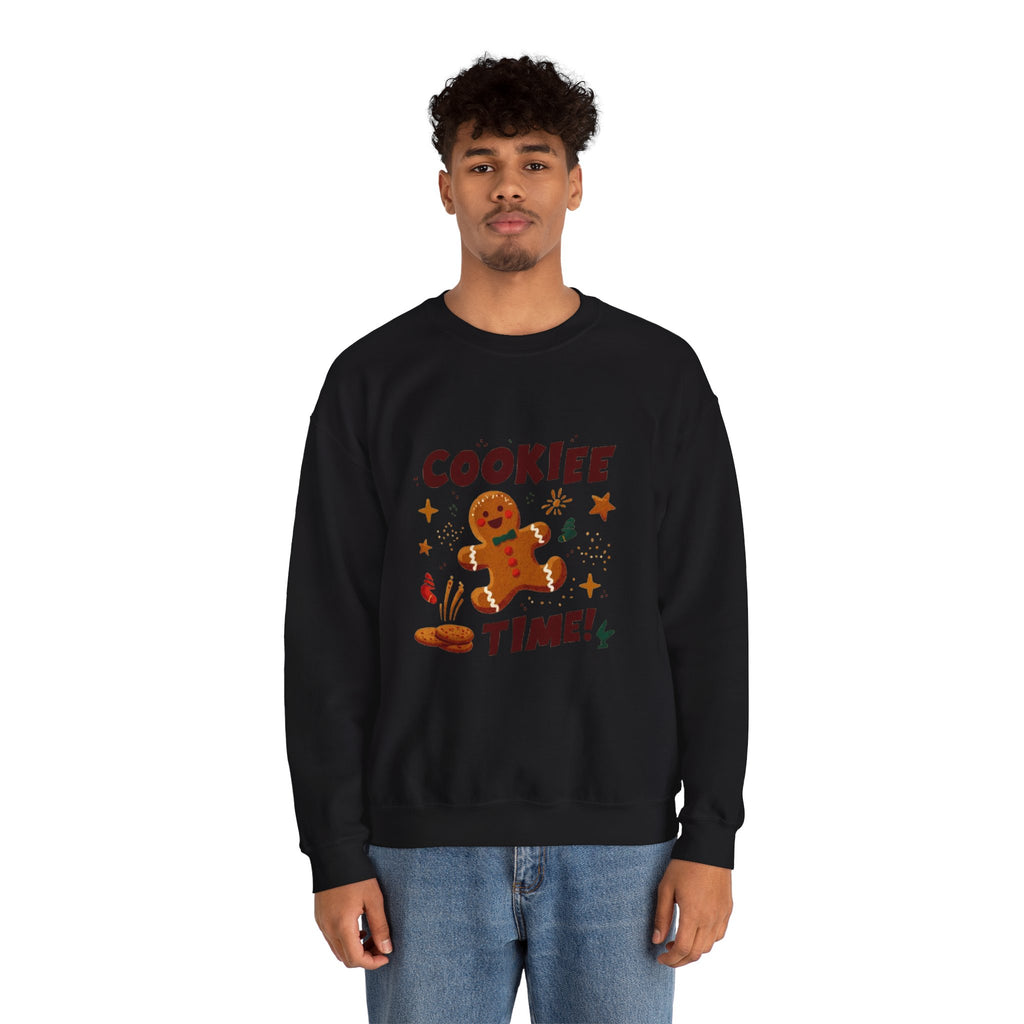 Cookie Time Sweatshirt — Gingerbread Holiday Crewneck