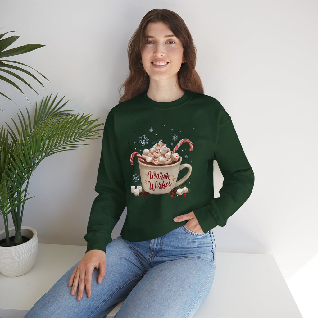 Cozy Hot Cocoa 'Warm Wishes' Sweatshirt