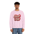 Sleigh All Day Crewneck Sweatshirt — Retro Holiday Christmas Pullover