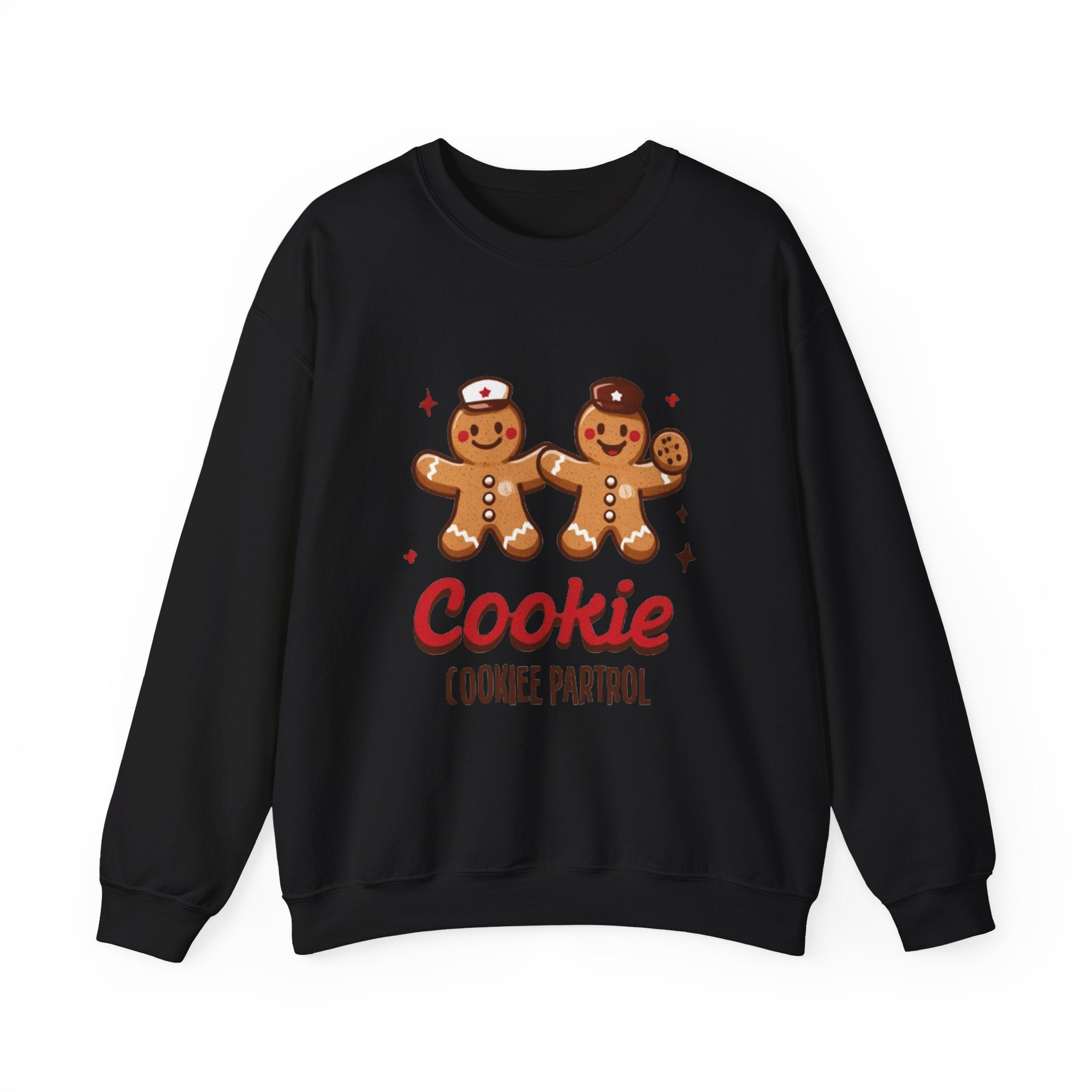 Cookie Patrol Sweatshirt — Gingerbread Cookie Crewneck
