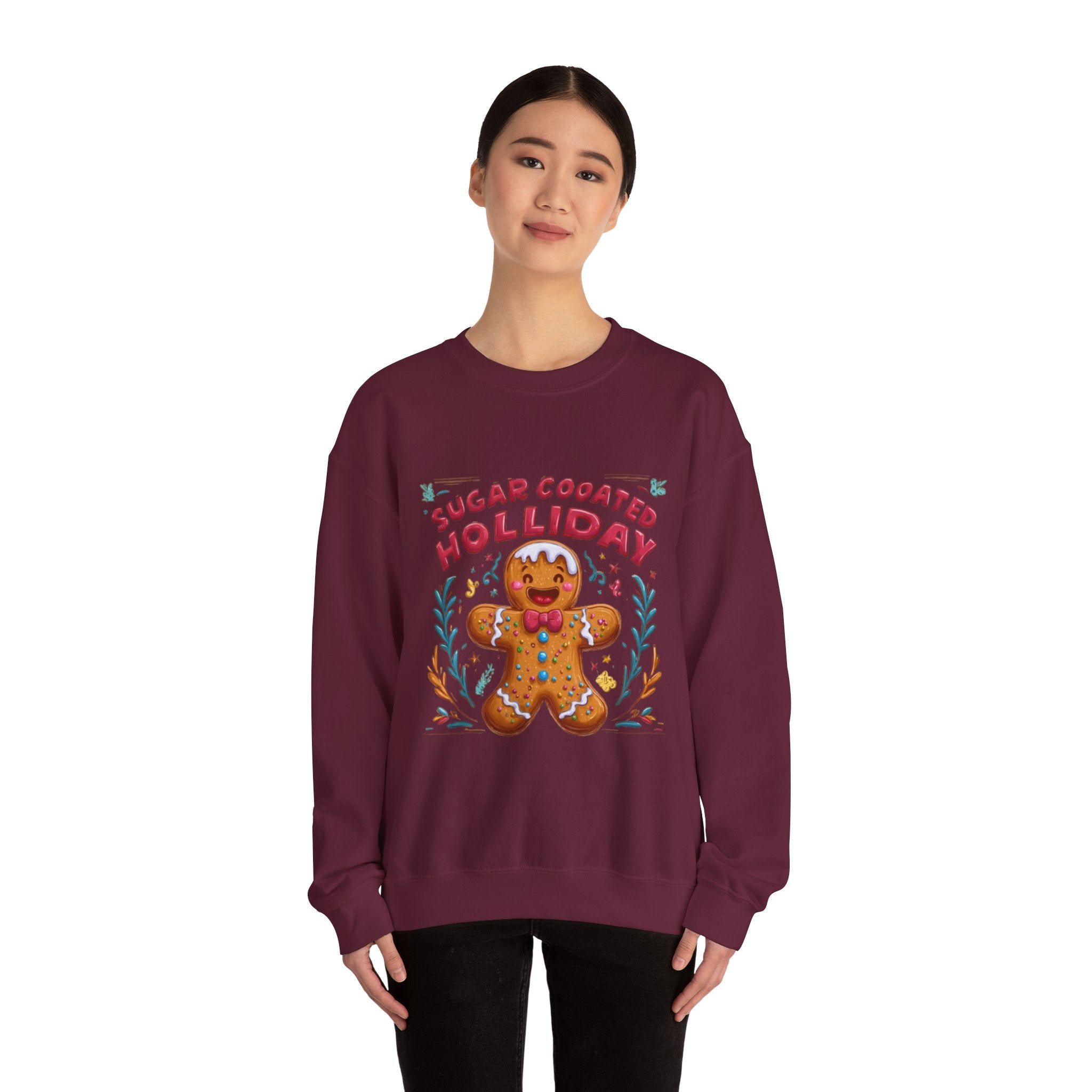 Gingerbread 'Sugar Coated Holiday' Sweatshirt