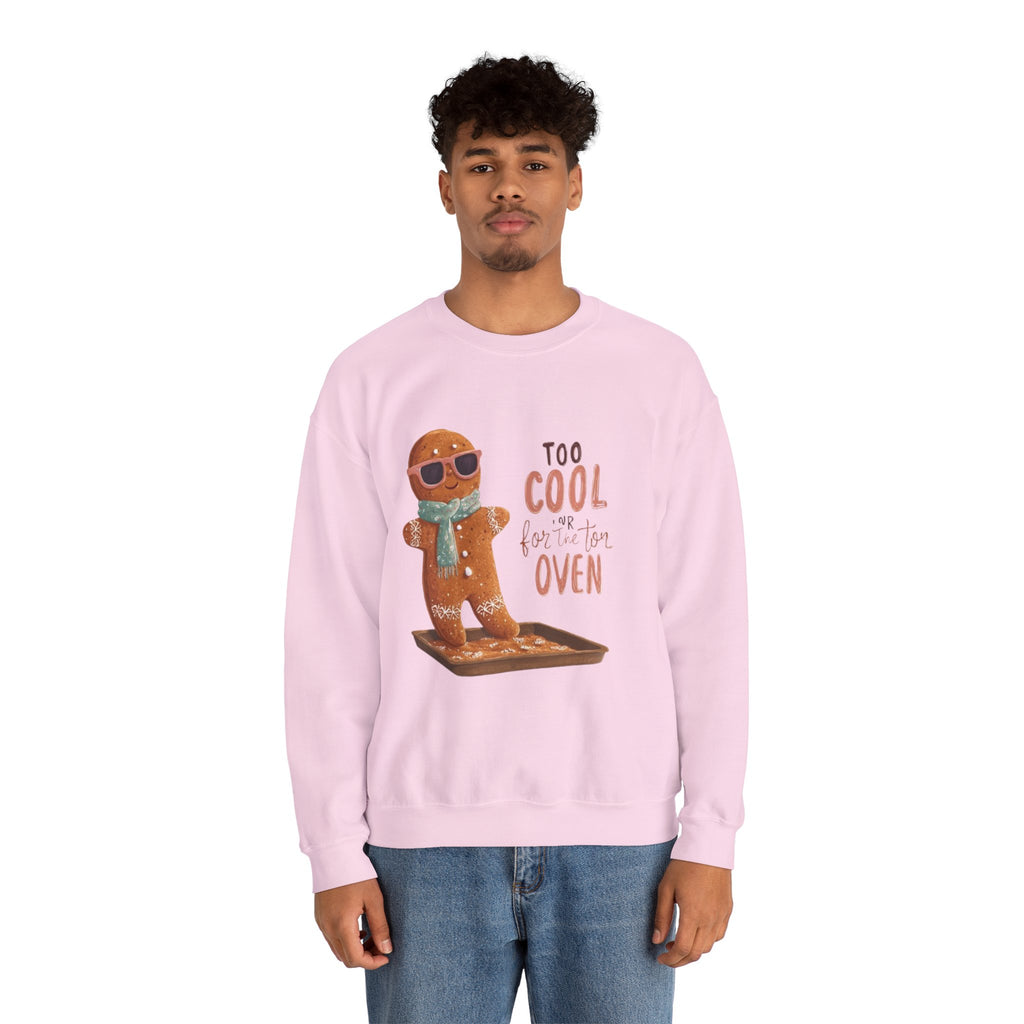 Sweatshirt - 'Too Cool for the Oven' Gingerbread Crewneck