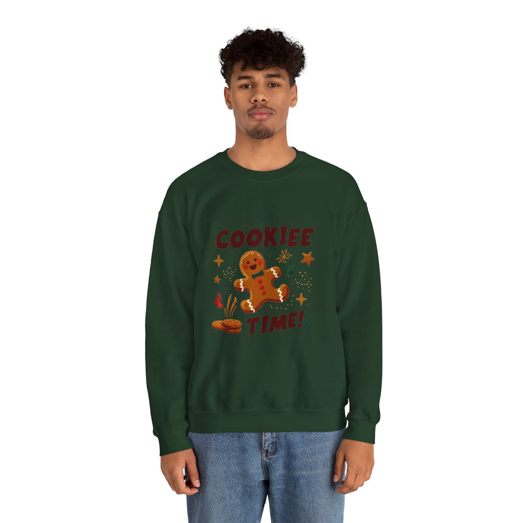 Cookie Time Sweatshirt — Gingerbread Holiday Crewneck