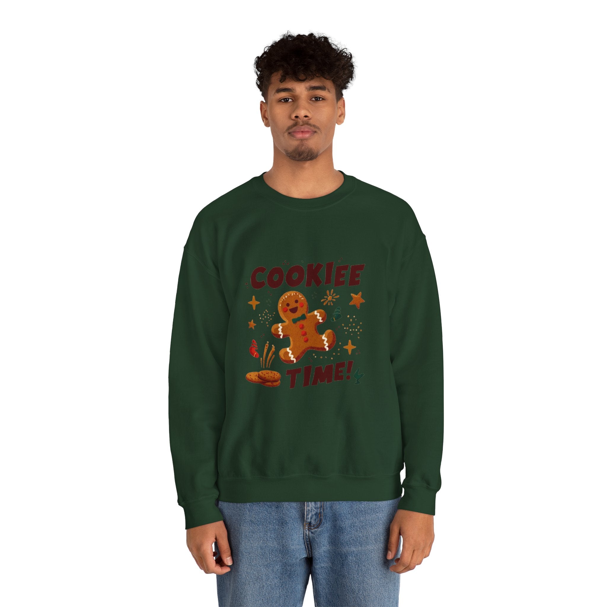 Cookie Time Sweatshirt — Gingerbread Holiday Crewneck