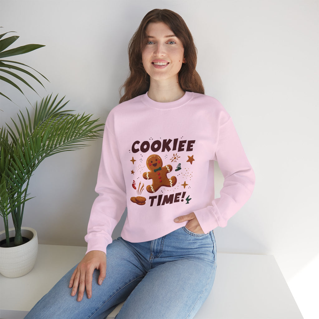 Cookie Time Sweatshirt — Gingerbread Holiday Crewneck