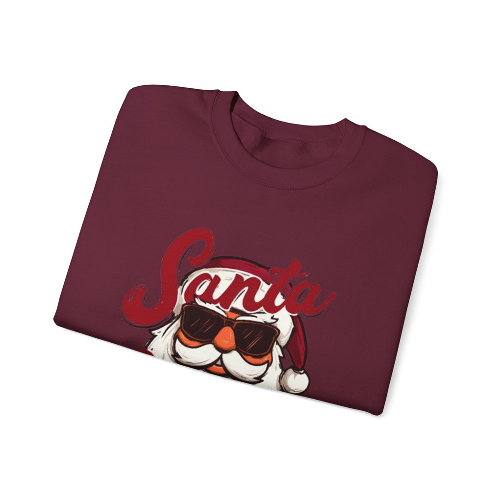 Santa Hoost Retro Christmas Crewneck Sweatshirt