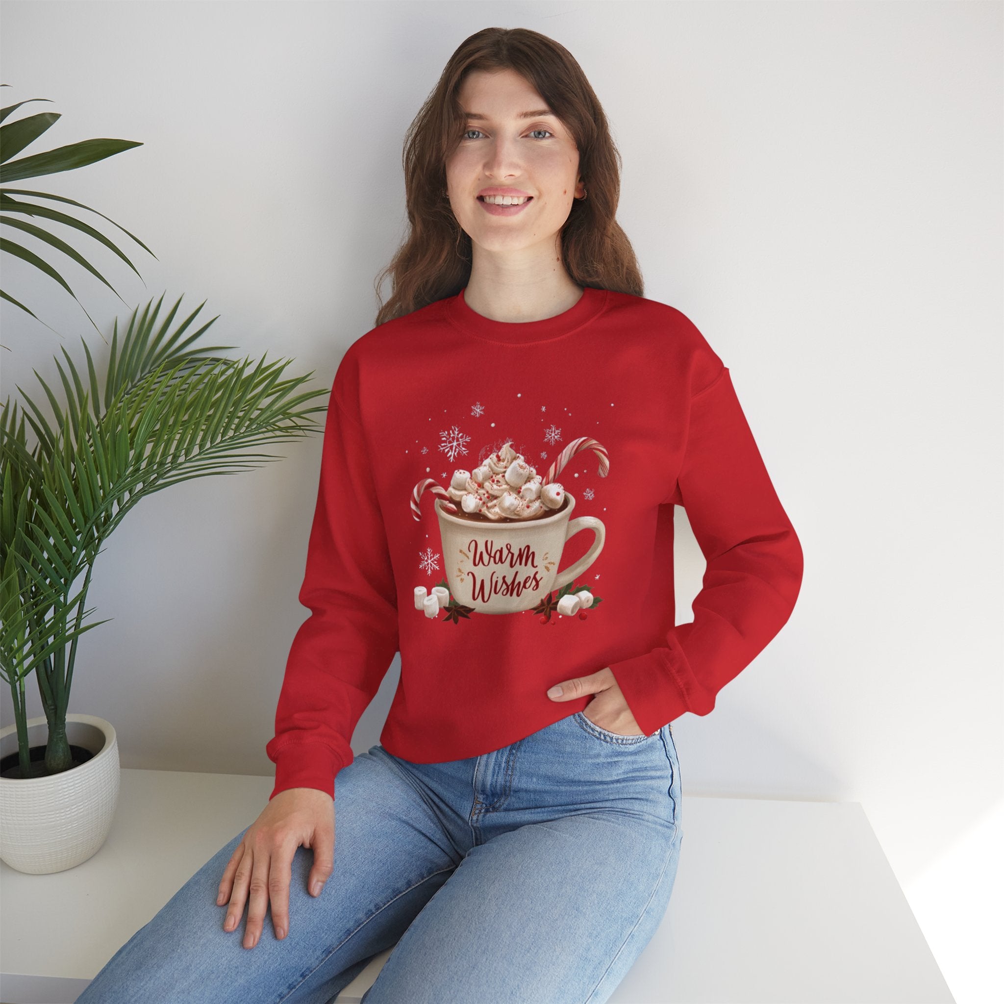 Cozy Hot Cocoa 'Warm Wishes' Sweatshirt