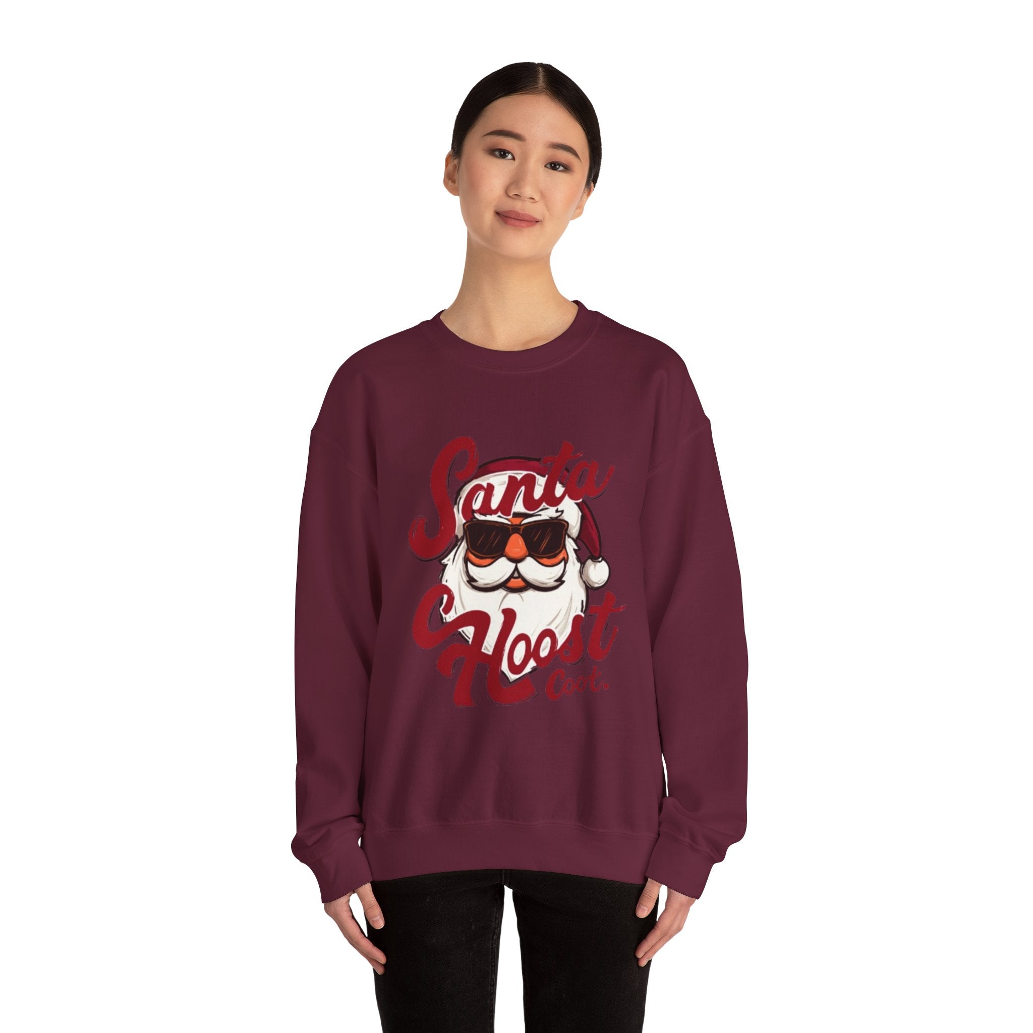 Santa Hoost Retro Christmas Crewneck Sweatshirt