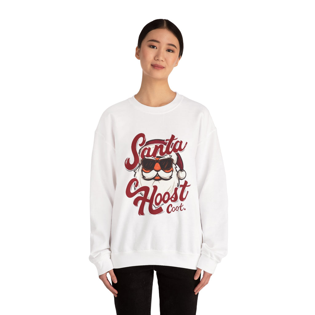 Santa Hoost Retro Christmas Crewneck Sweatshirt