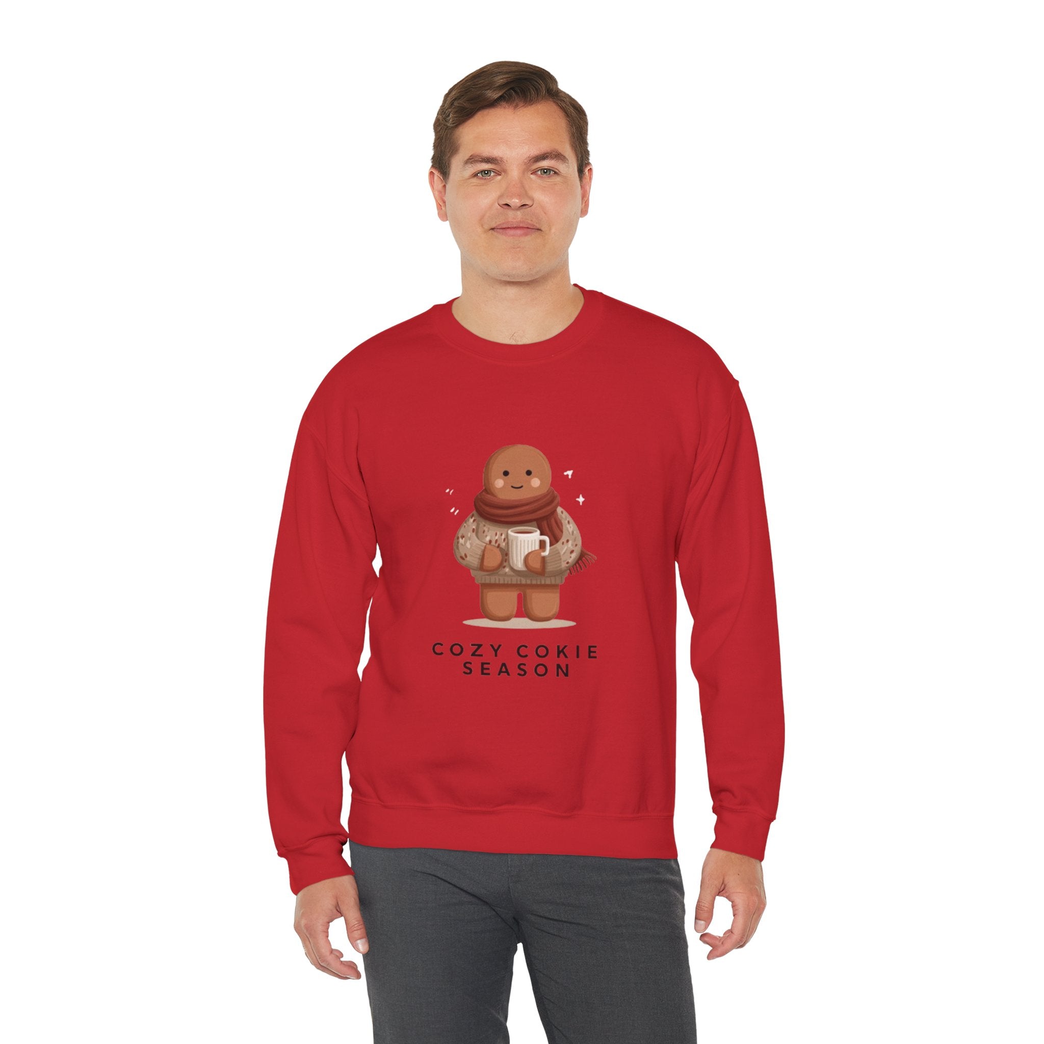 Gingerbread 'Cozy Cookie Season' Crewneck Sweatshirt