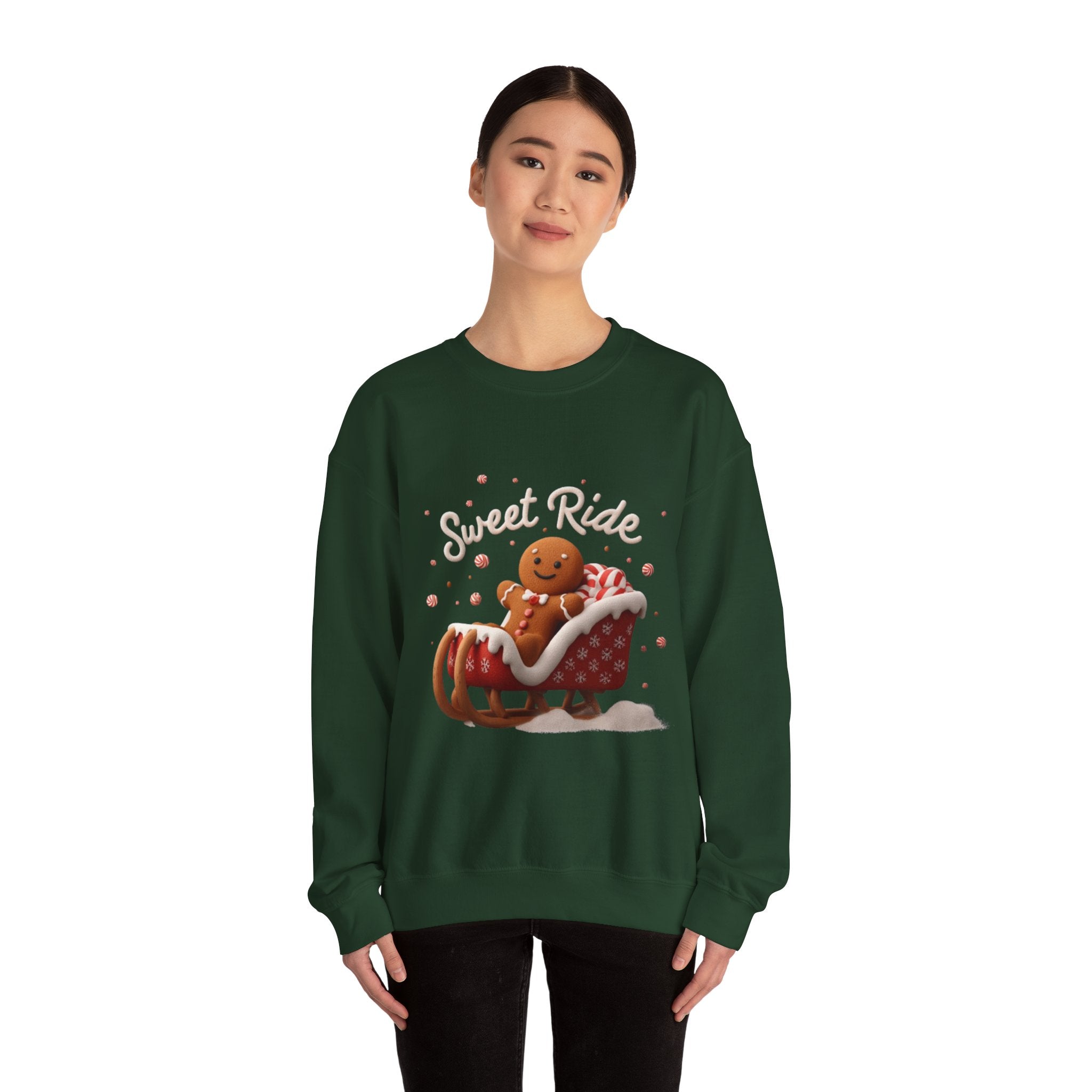Gingerbread 'Sweet Ride' Crewneck Sweatshirt