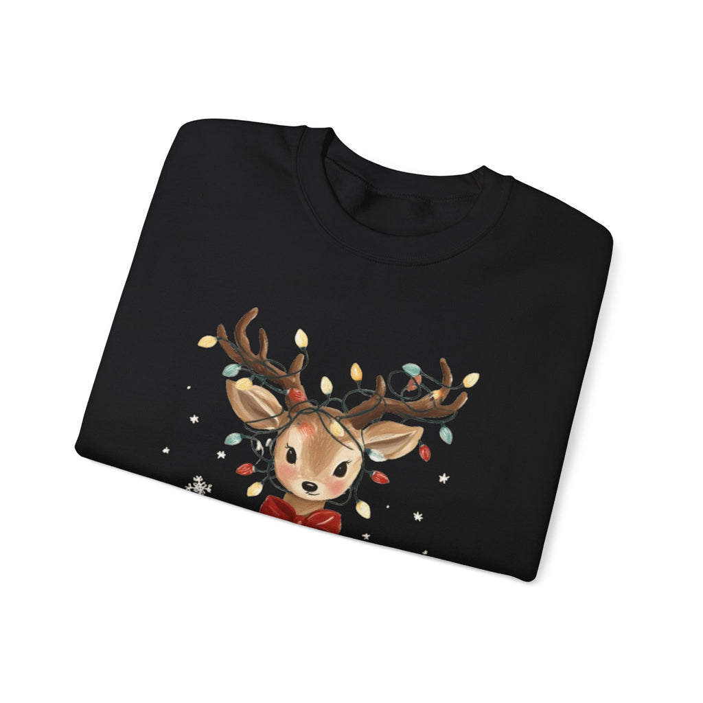 Mommy Reindeer Sweatshirt - Christmas Mom Holiday Crewneck